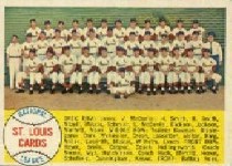 1958 Topps      216     St. Louis Cardinals TC